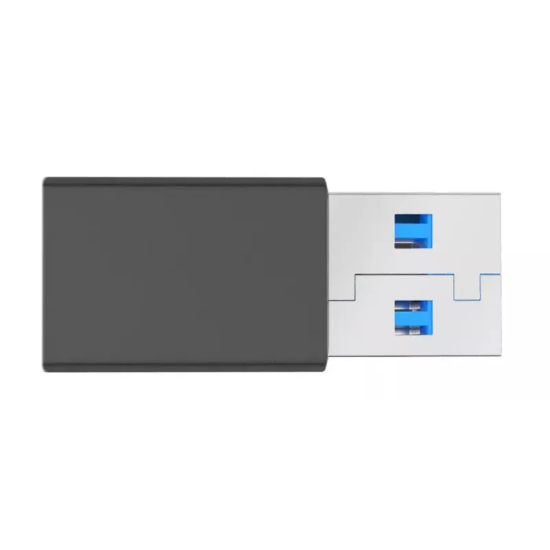 iiyama WP D002C dongle de presentación inalámbrico, USB-C (DP-Alt), E-Share, plateado/negro