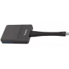 iiyama WP D002C dongle de presentación inalámbrico, USB-C (DP-Alt), E-Share, plateado/negro