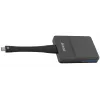 iiyama WP D002C dongle de presentación inalámbrico, USB-C (DP-Alt), E-Share, plateado/negro