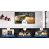Pantalla plana de señalización digital Samsung 65 inch Crystal UHD 4K Signage QE65T LCD 3840 x 2160