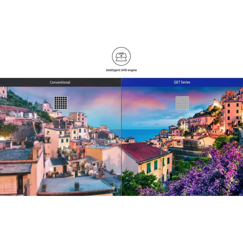 Samsung QE75T pantalla plana de señalización digital 190.5 cm (75 inch) LCD 300 cd/m² 4K Ultra HD negro Tizen 4.0