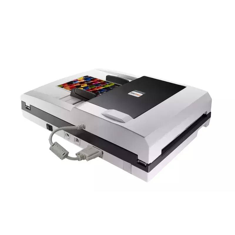 Escáner ADF y de sobremesa Plustek SmartOffice PL4080 600 x 600 DPI A4 negro, gris