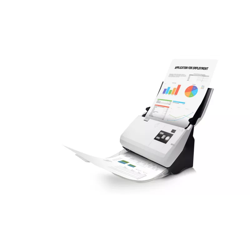 Escáner ADF Plustek SmartOffice PN30U 600 x 600 DPI A4 negro, blanco