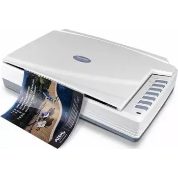 Escáner de sobremesa Plustek OpticPro A320E 800 x 800 DPI A3 blanco