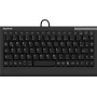 Teclado KeySonic ACK-595C+ (DE) oficina USB QWERTZ alemán negro