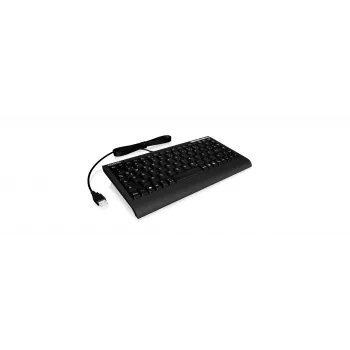 Teclado KeySonic ACK-595C+ (DE) oficina USB QWERTZ alemán negro