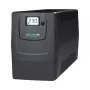 ONLINE USV YUNTO Smile 800 SAI line-interactive, 800 VA / 480 W, 2 tomas Schuko, LCD
