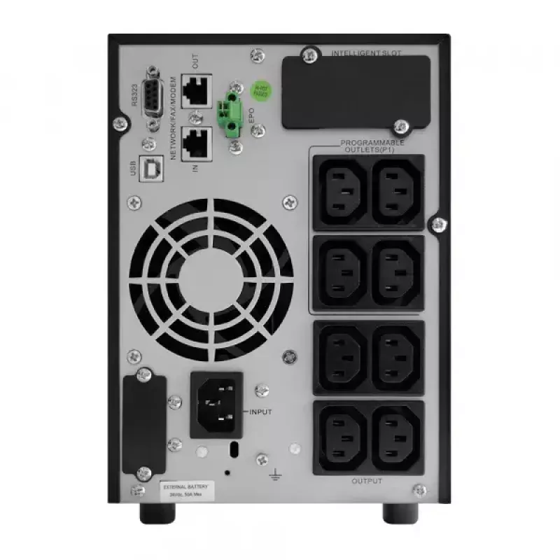 ONLINE USV ZINTO 800 T SAI torre, 800 VA (0,8 kVA), 720 W, 8 salidas AC, USB, RS232, EPO
