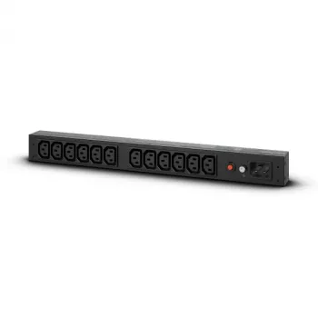 CyberPower PDU20BHVIEC12R unidad de distribución de energía (PDU) 12 salidas AC 1U negro