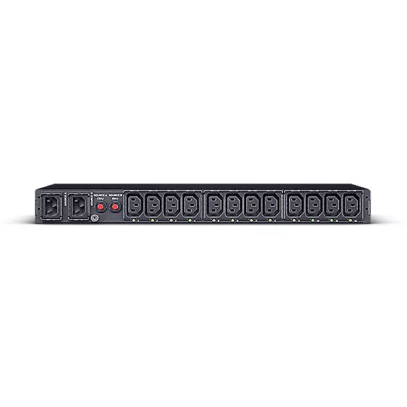 CyberPower PDU44004 unidad de distribución de energía (PDU) 12 salidas AC 1U negro