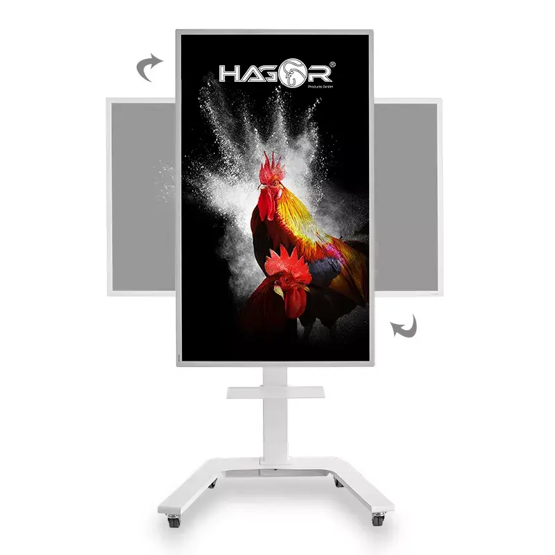 Hagor ST SA Flip II carro móvil para Samsung Flip WM65R de 65 pulgadas, blanco