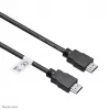 Cable HDMI Neomounts HDMI25MM – 7,5 metros, 7,5 m, 10,2 Gbit/s, negro