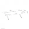 Soporte multimedia Neomounts AWL28-220BL1 – universal