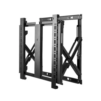 Soporte de pared para vídeo B-TECH BT8312/B Pop-Out ultra delgado