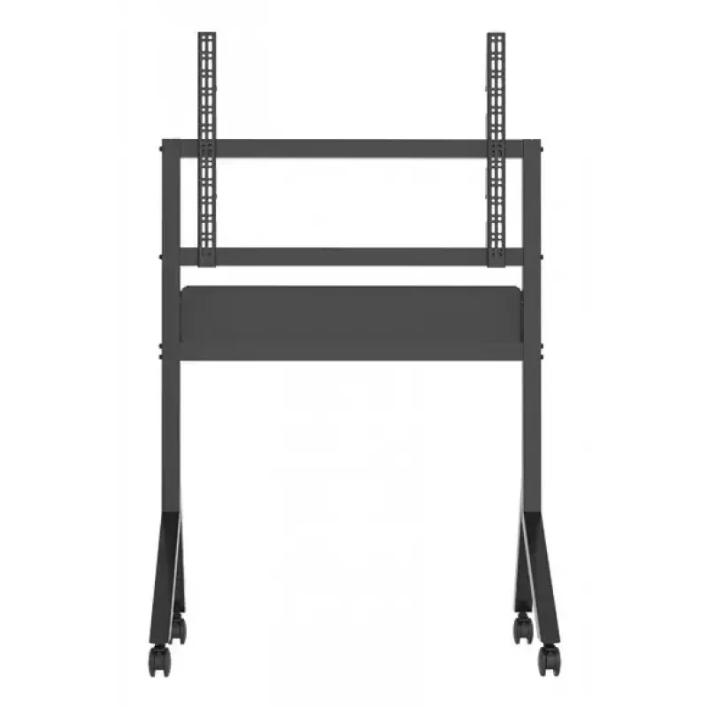 B-Tech BT8545/B carro para TV, 55–86 pulgadas, VESA 900x600, máx. 100 kg, con balda, negro