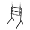 B-Tech BT8545/B carro para TV, 55–86 pulgadas, VESA 900x600, máx. 100 kg, con balda, negro