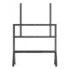 B-Tech BT8546/B carro para TV, 65–110 pulgadas, VESA 1000x900, máx. 125 kg, con balda, negro