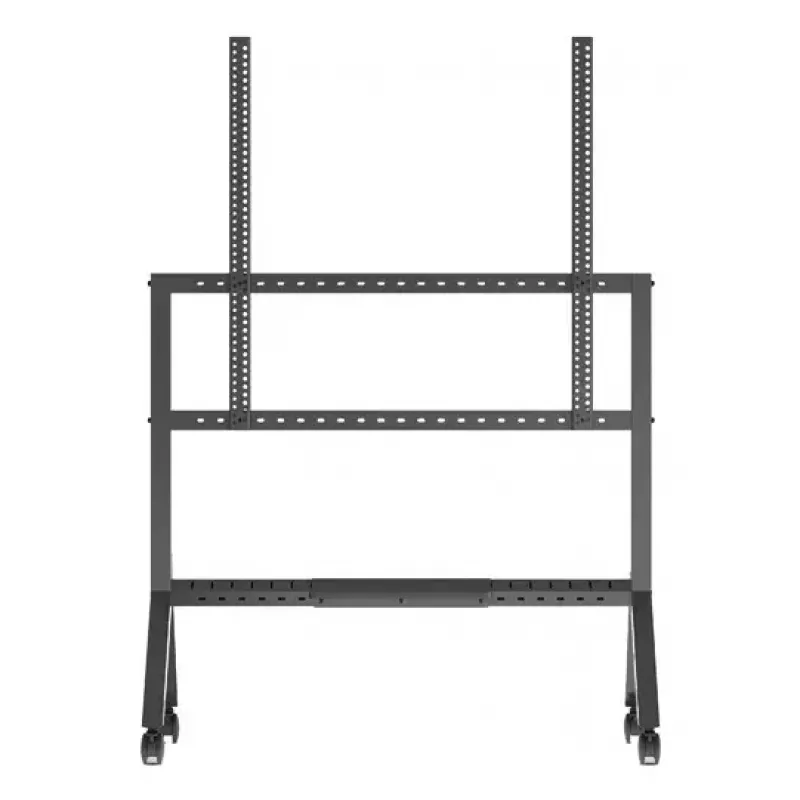 B-Tech BT8546/B carro para TV, 65–110 pulgadas, VESA 1000x900, máx. 125 kg, con balda, negro