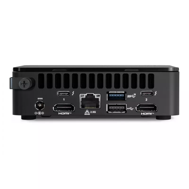 ASUS NUC 13 Pro Slim Kit RNUC13L5KV500000I mini PC barebone, Intel Core i5-1350PE, vPro, Wi-Fi 6E, Bluetooth 5.3, 2,5GbE, sin cable de alimentación
