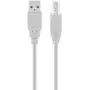 Cable USB-A a USB-B GOOBAY 68712, USB 2.0 HiSpeed, 1,8 m, gris