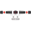 Goobay 44417 conector de cable de red para exterior, CAT6 STP, IP68, LSA/IDC sin herramientas