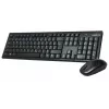 Conjunto inalámbrico de teclado y ratón LogiLink ID0104 negro