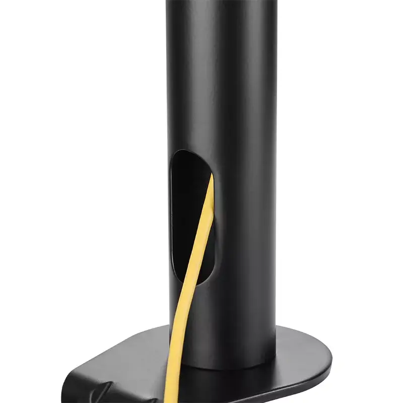 LogiLink BP0107 soporte de escritorio para tres monitores, 17-27 pulgadas, 7 kg por brazo, VESA 75x75/100x100, acero, negro