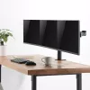 LogiLink BP0107 soporte de escritorio para tres monitores, 17-27 pulgadas, 7 kg por brazo, VESA 75x75/100x100, acero, negro
