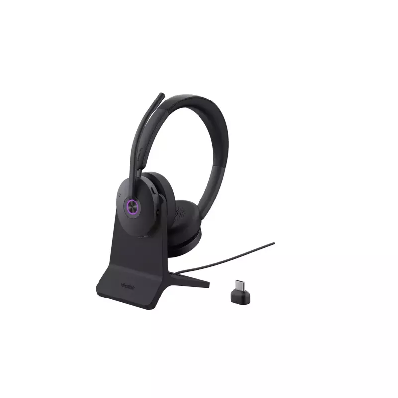 Yealink BH74 con base de carga UC USB-C/A auriculares