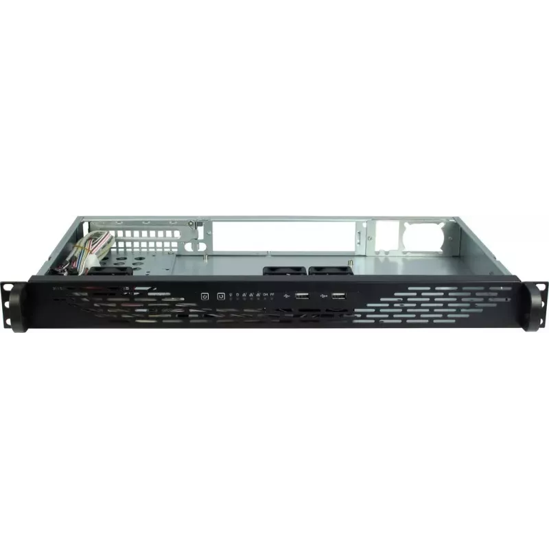 Carcasa de servidor Inter-Tech 1U K-125L Mini ITX gris