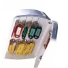 DYMO Authentic D1 etiquetas | impresión roja sobre cinta blanca | 12 mm x 7 m | etiquetas autoadhesivas para impresoras de etiquetas LabelManager | fabricadas en Europa