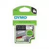 Cinta de etiquetas DYMO D1 Durable negro sobre blanco 19mm