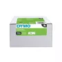 DYMO Authentic D1 etiquetas | rollo de 9mm x 7m | impresión negra sobre blanco | etiquetas autoadhesivas para impresoras de etiquetas LabelManager | 10 uds.