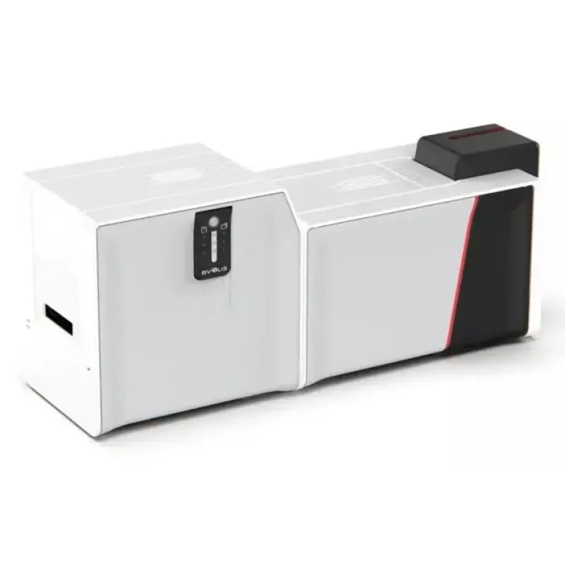 Impresora de tarjetas de plástico Evolis Primacy 2 — sublimación de color/transferencia térmica de resina, 300 x 1200 DPI, alimentación de 100 hojas, Fast Ethernet