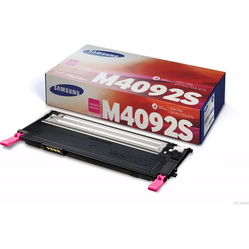 Cartucho de tóner Samsung CLT-M4092S magenta, 1000 páginas, 1 ud.