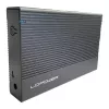 LC-Power LC-25U3-C carcasa SATA HDD de 2,5 pulgadas, USB-C 3.2 Gen 2x1 10 Gb/s, SATA 6 Gb/s, negra