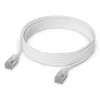 Cable de red UBIQUITI UACC-CABLE-PATCH-EL-C6A-5M-W Cat6a 5 m RJ-45 blanco translúcido