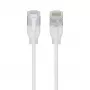 Cable de red Ubiquiti UACC-Cable-Patch-EL-C6A-2M-W RJ-45 Cat6a 2m blanco translúcido