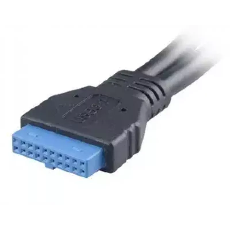 Cable USB 2 x USB A Akasa AK-CBUB09-15BK negro