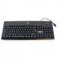 HP 724720-051 teclado Office USB AZERTY francés negro