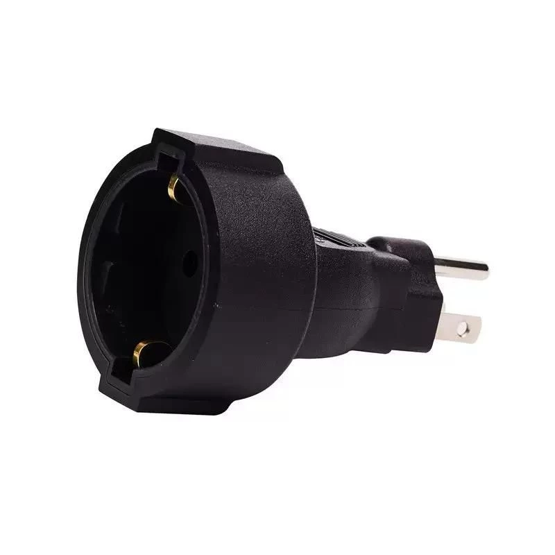 Adaptador de enchufe Microconnect PETRAVEL3 tipo B tipo F negro