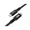 Cable USB Microconnect USB4CC2-240W 2m USB4 Gen 3x2 40 Gbit/s negro