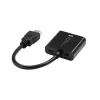 Microconnect HDMVGA2B Cable adaptador de vídeo 0,15 m VGA (D-Sub) HDMI Tipo A (Estándar) Negro