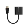 Microconnect HDMVGA2B Cable adaptador de vídeo 0,15 m VGA (D-Sub) HDMI Tipo A (Estándar) Negro