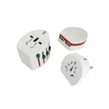 Microconnect PETRAVEL12 cargador universal para móviles blanco USB interior