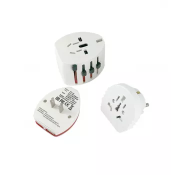 Microconnect PETRAVEL12 cargador universal para móviles blanco USB interior