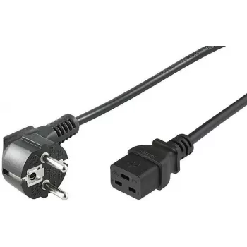 Microconnect PE0771905 cable de alimentación negro 5 m CEE7/7 conector hembra C19