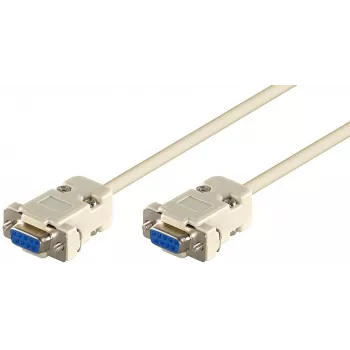 Microconnect SCSENN2N cable serie blanco 1,8 m DB9