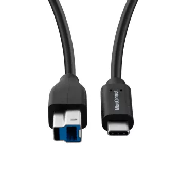 Microconnect USB3.1CB3 cable USB USB 3.2 Gen 1 (3.1 Gen 1) 3 m USB C USB B negro