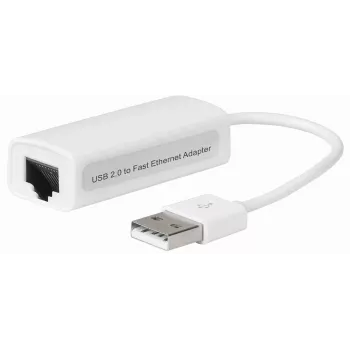 Microconnect USBETHW convertidor de medios de red blanco